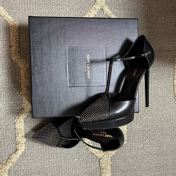 YVES SAINT LAURENT JANIS PLATFORM - Picture 12 of 15
